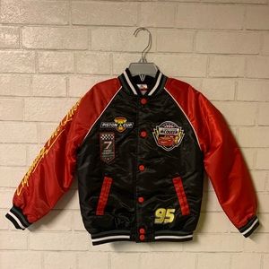 Kids Disney Lightening McQueen Racing Jacket size 5/6